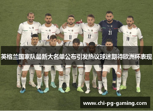 英格兰国家队最新大名单公布引发热议球迷期待欧洲杯表现 英格兰国家队最新大名单公布引发热议球迷期待欧洲杯表现
